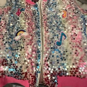 Jojo Siwa sequined jacket